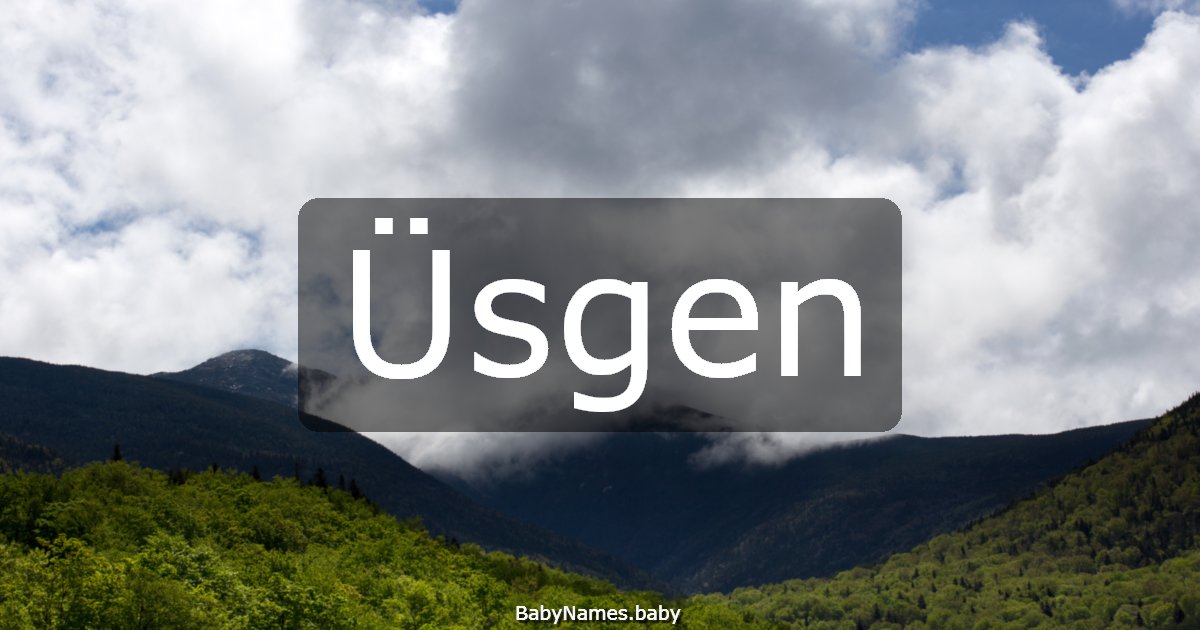 Üsgen