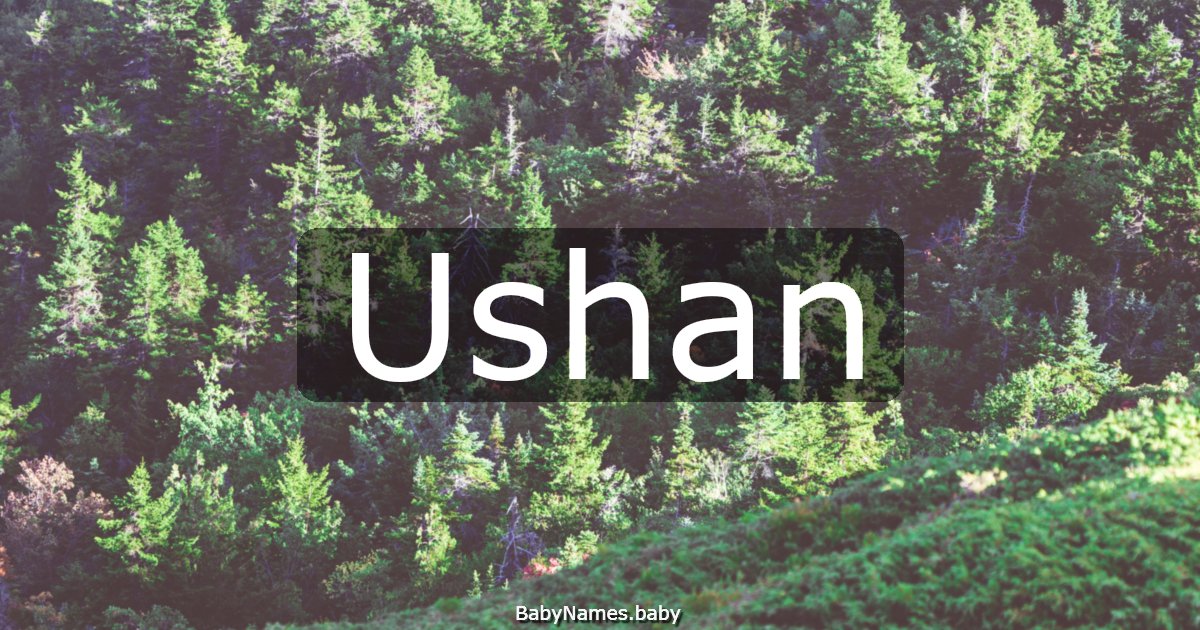 Ushan
