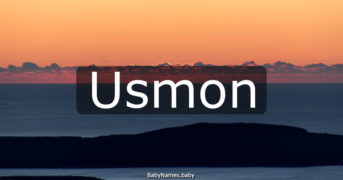 Usmon
