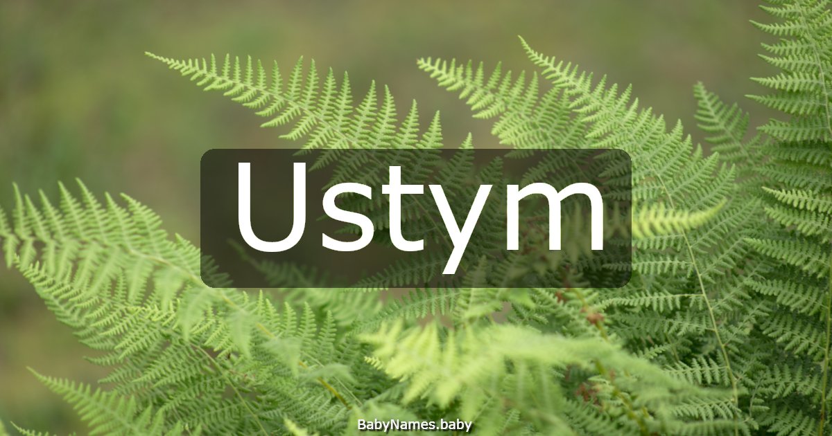 Ustym