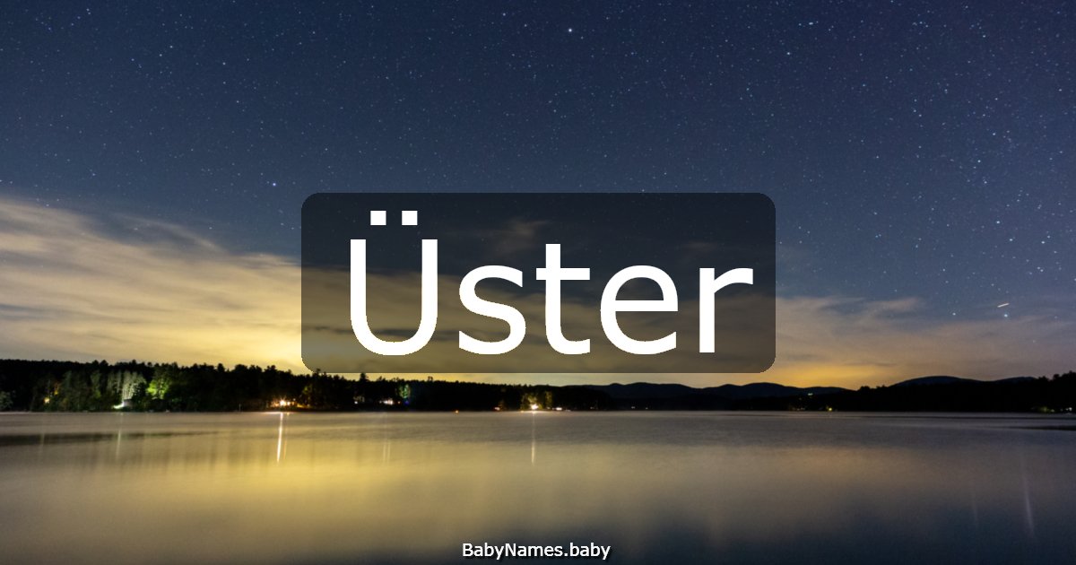 Üster