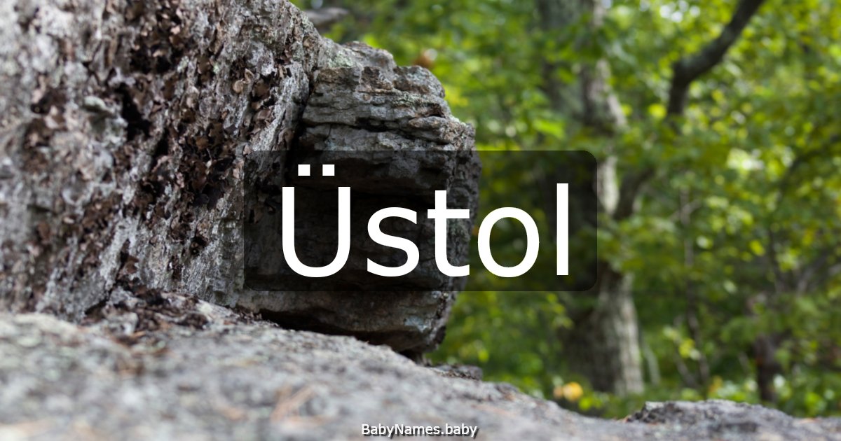 Üstol