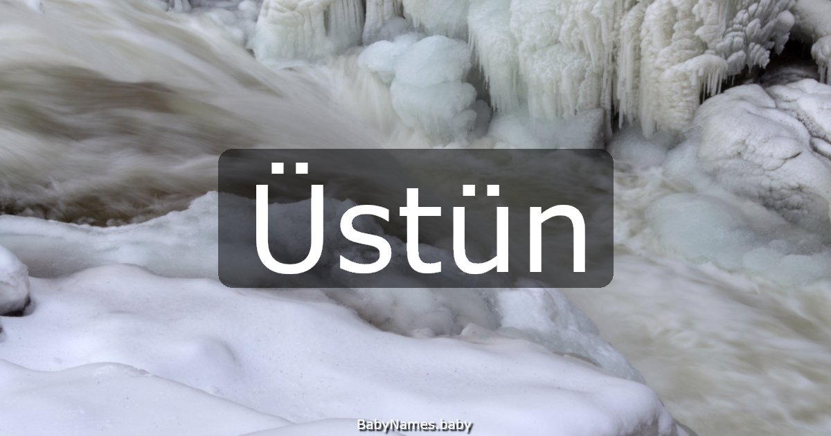 Üstün