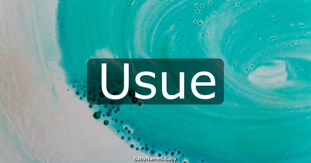 Usue