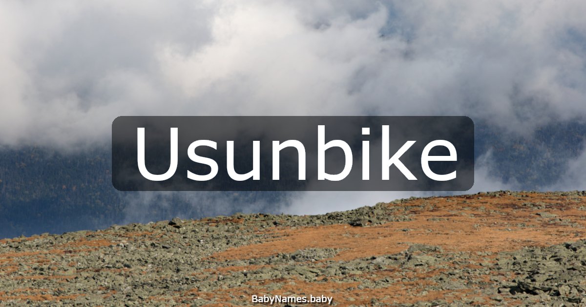 Usunbike