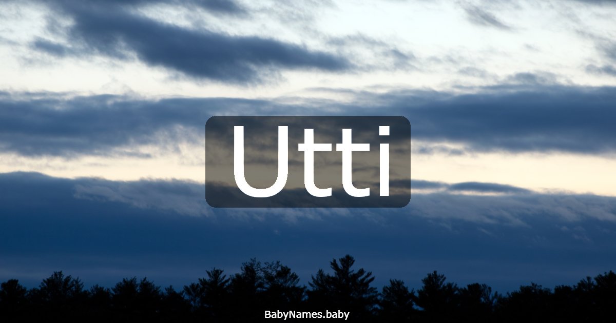 Utti