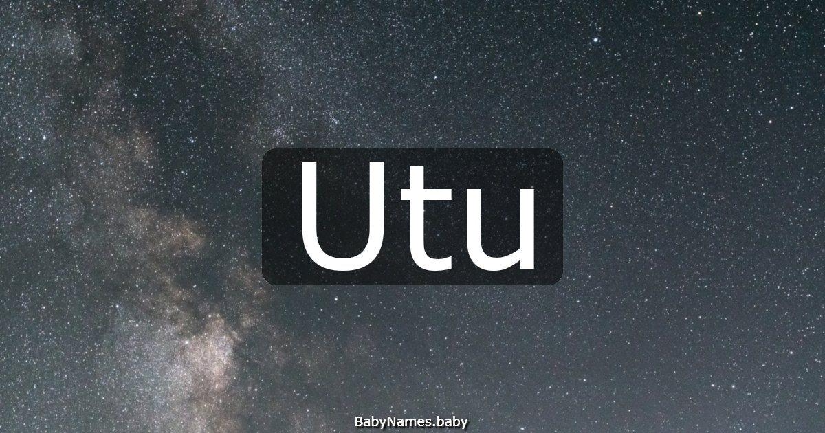 Utu