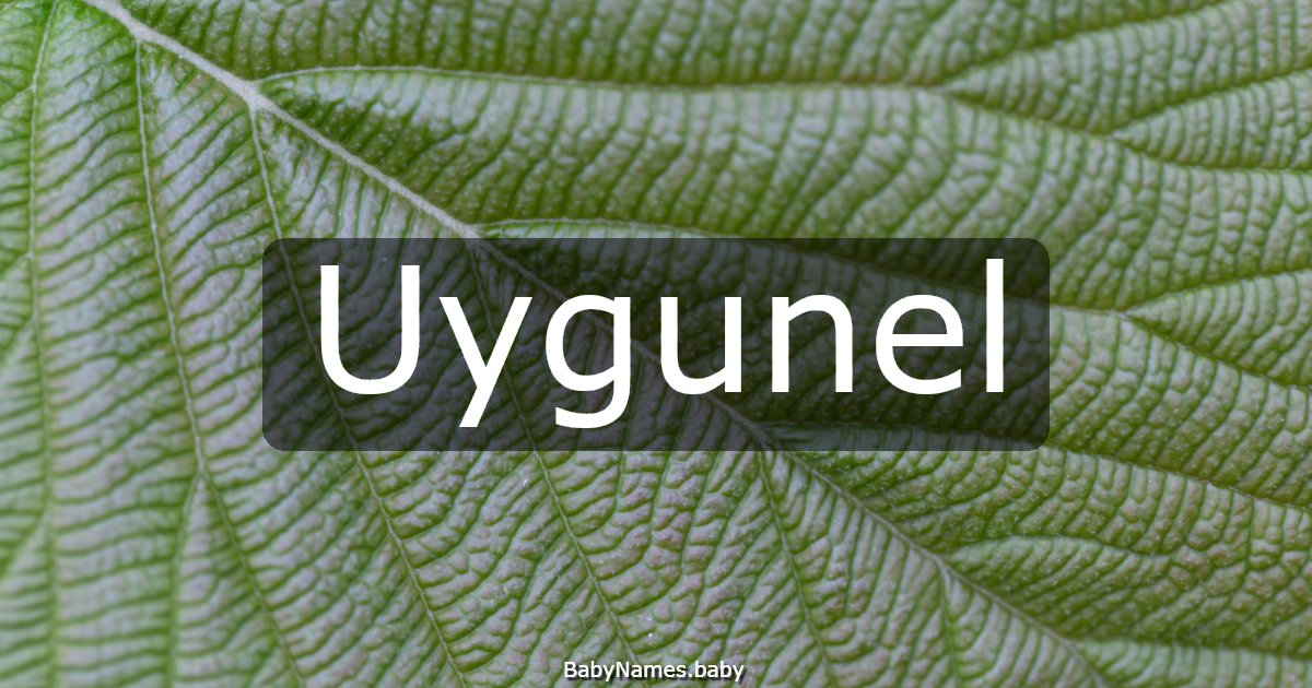 Uygunel
