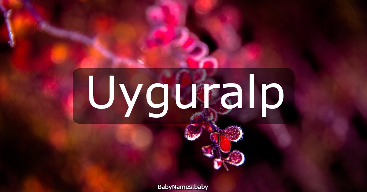 Uyguralp