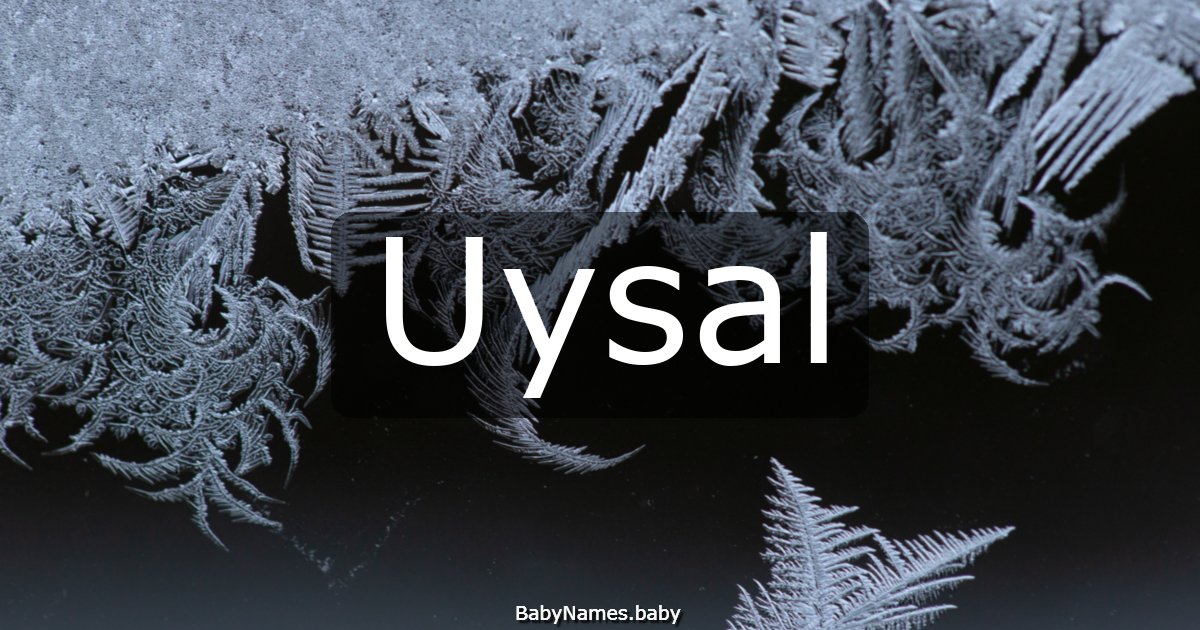 Uysal