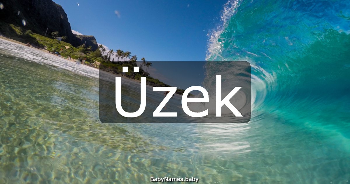 Üzek
