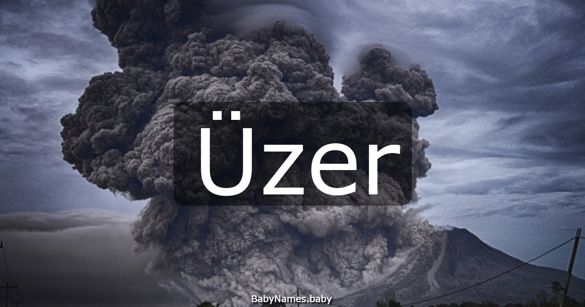 Üzer