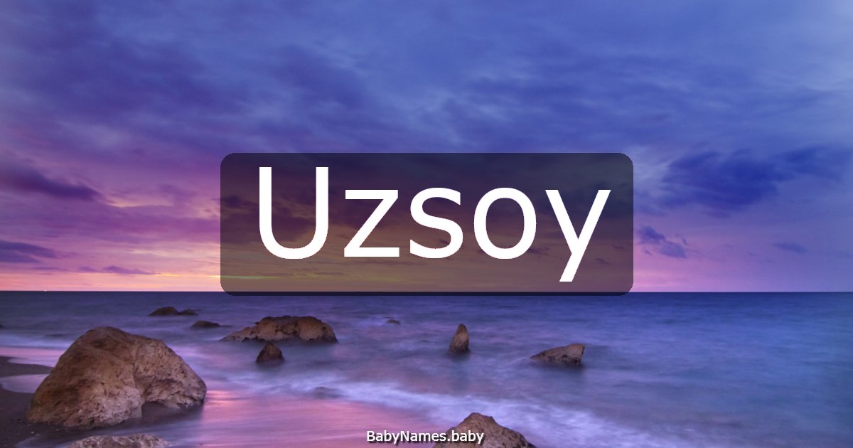 Uzsoy