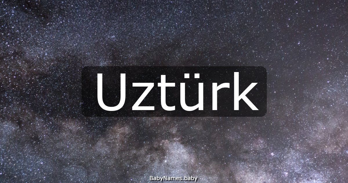 Uztürk