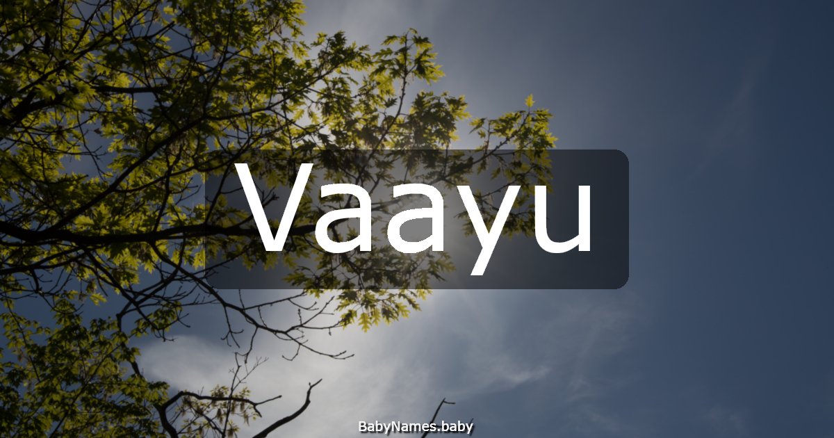 Vaayu