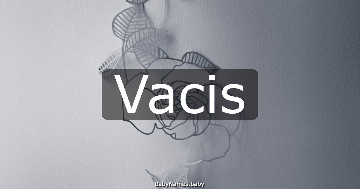 Vacis