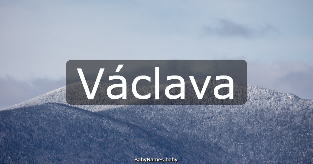 Václava