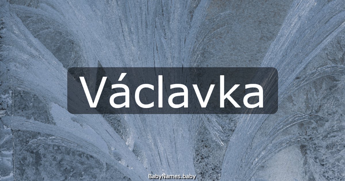 Václavka