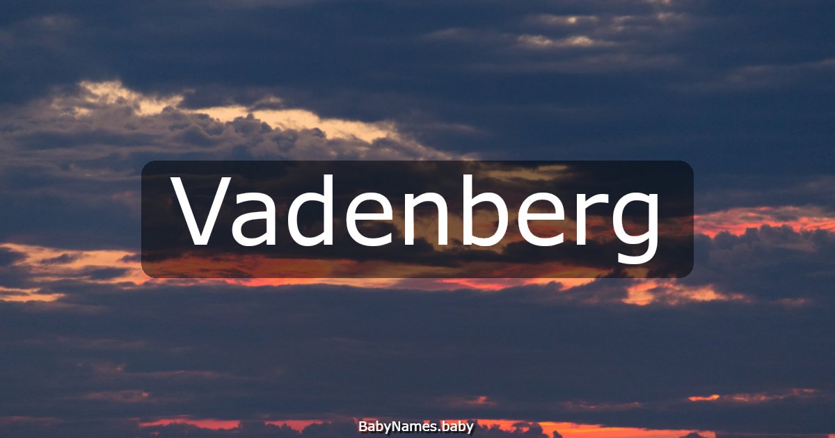Vadenberg