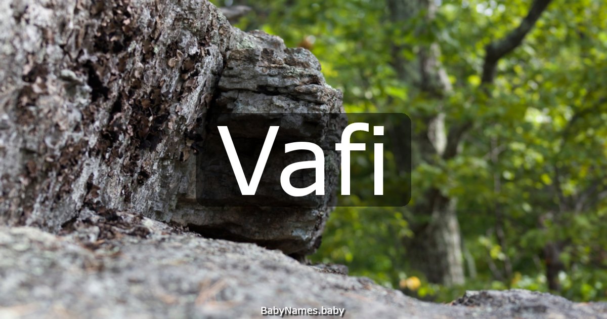 Vafi