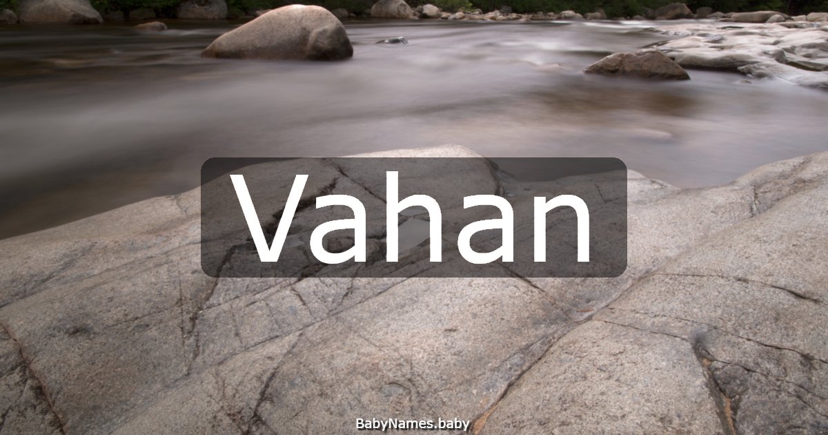 Vahan