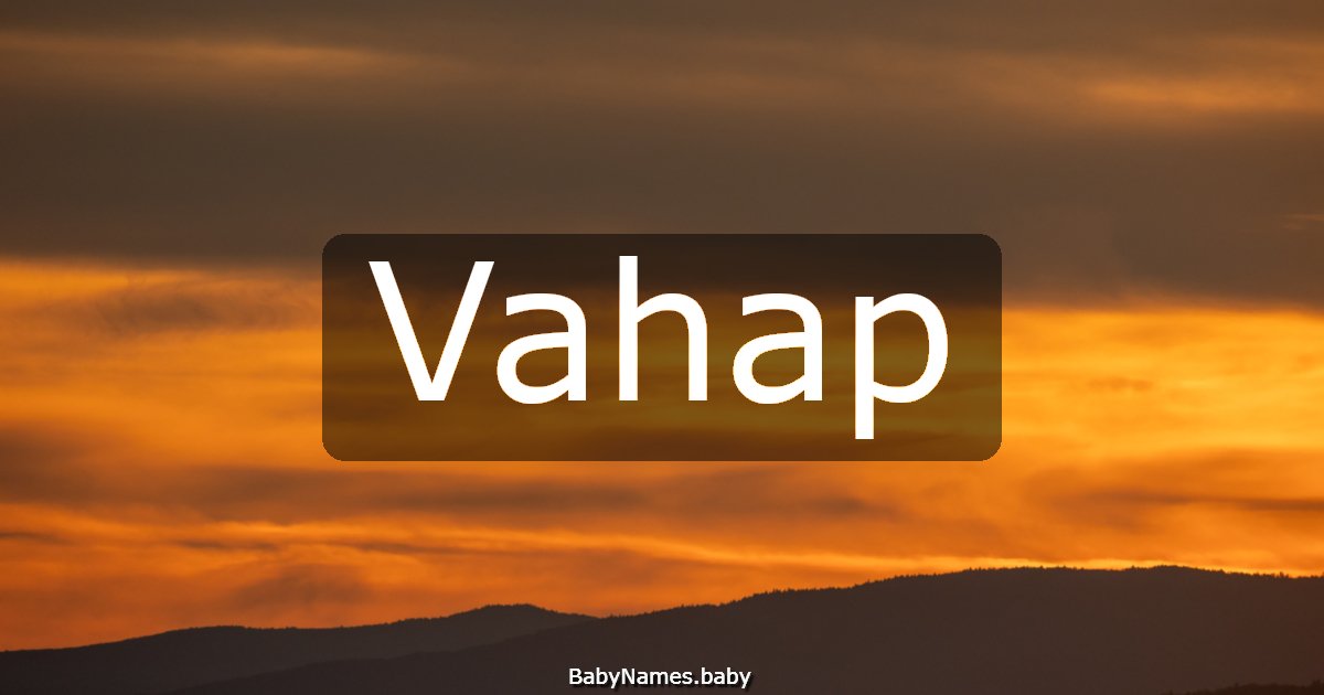 Vahap