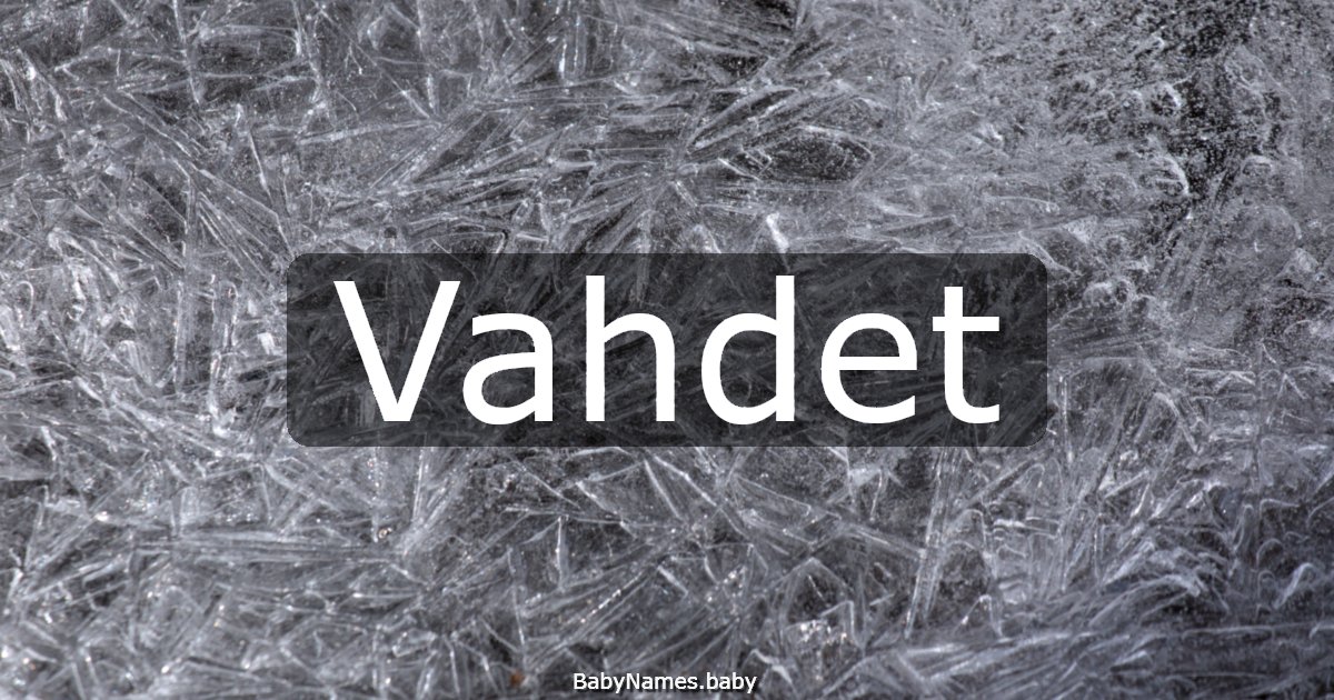 Vahdet