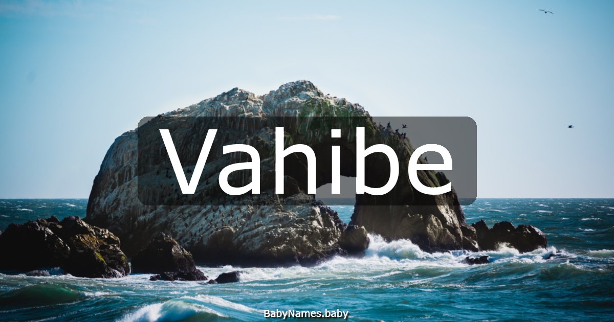 Vahibe