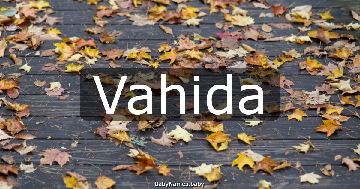 Vahida