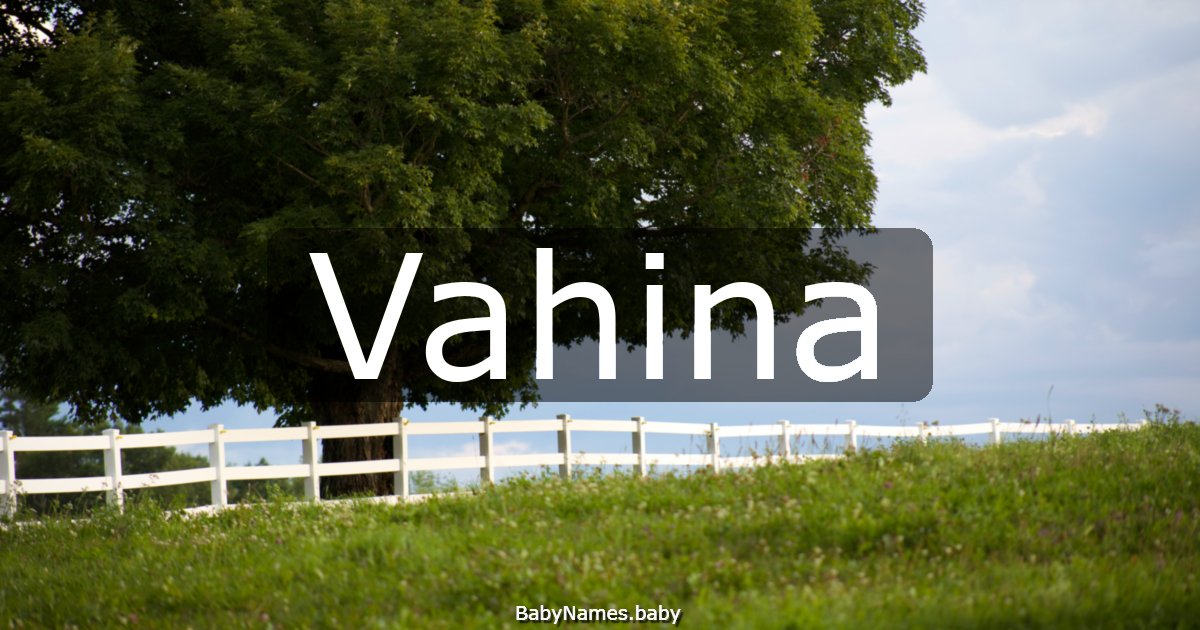 Vahina