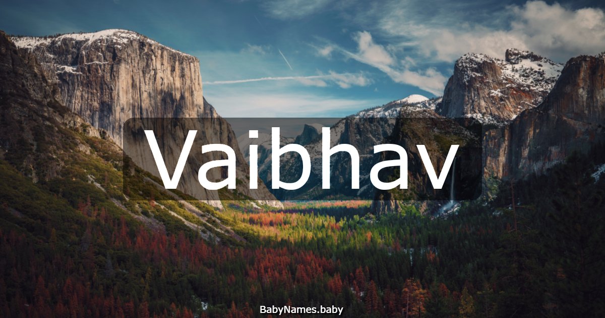 Vaibhav