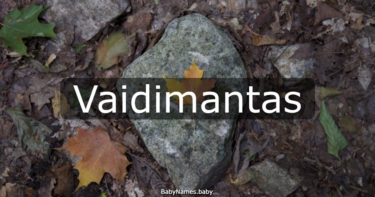 Vaidimantas