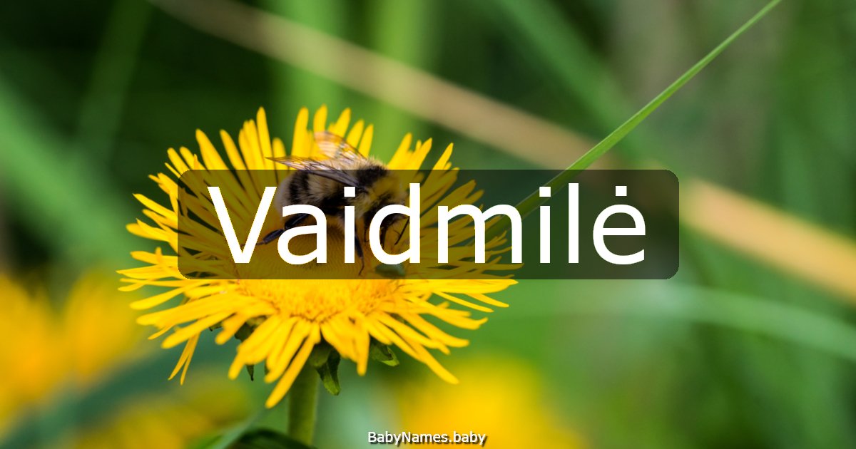 Vaidmilė
