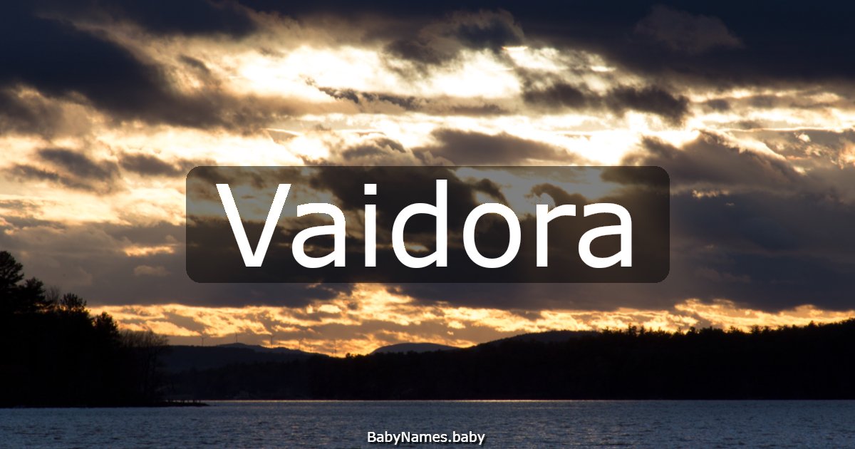 Vaidora