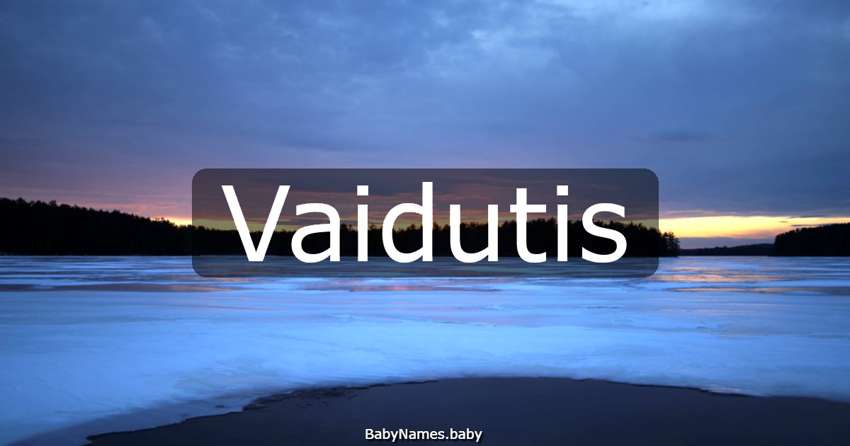 Vaidutis