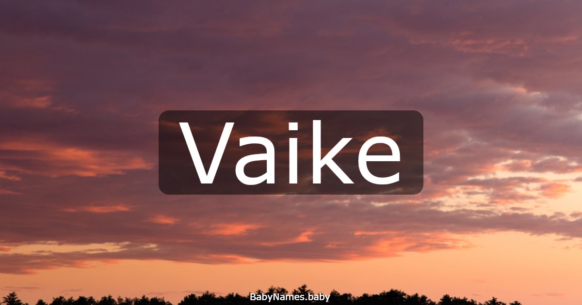 Vaike