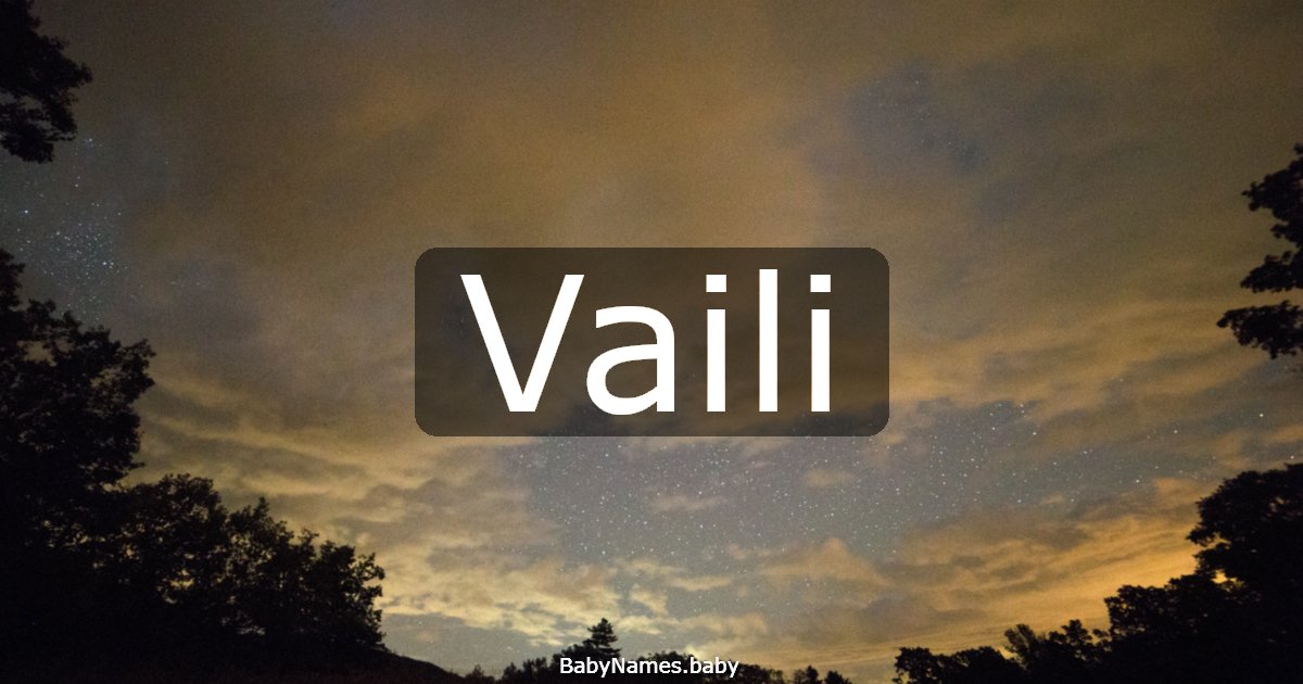 Vaili