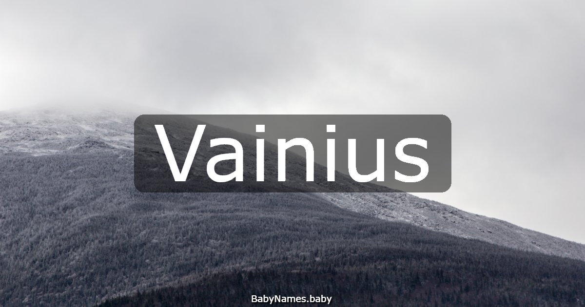 Vainius
