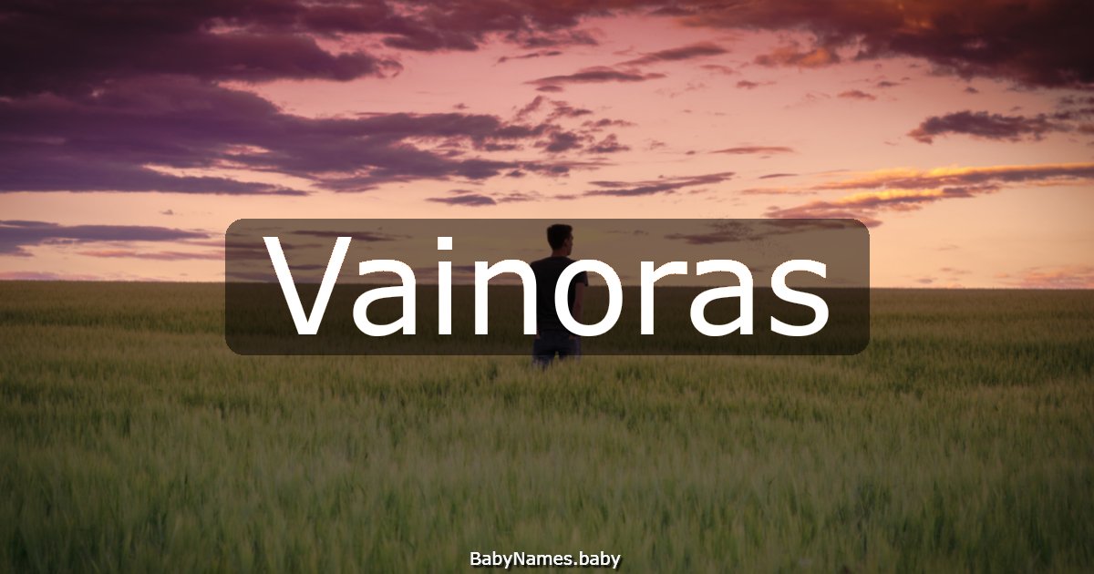 Vainoras