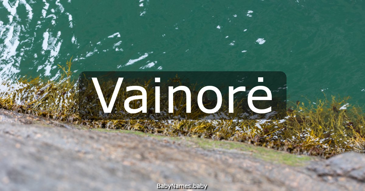 Vainorė