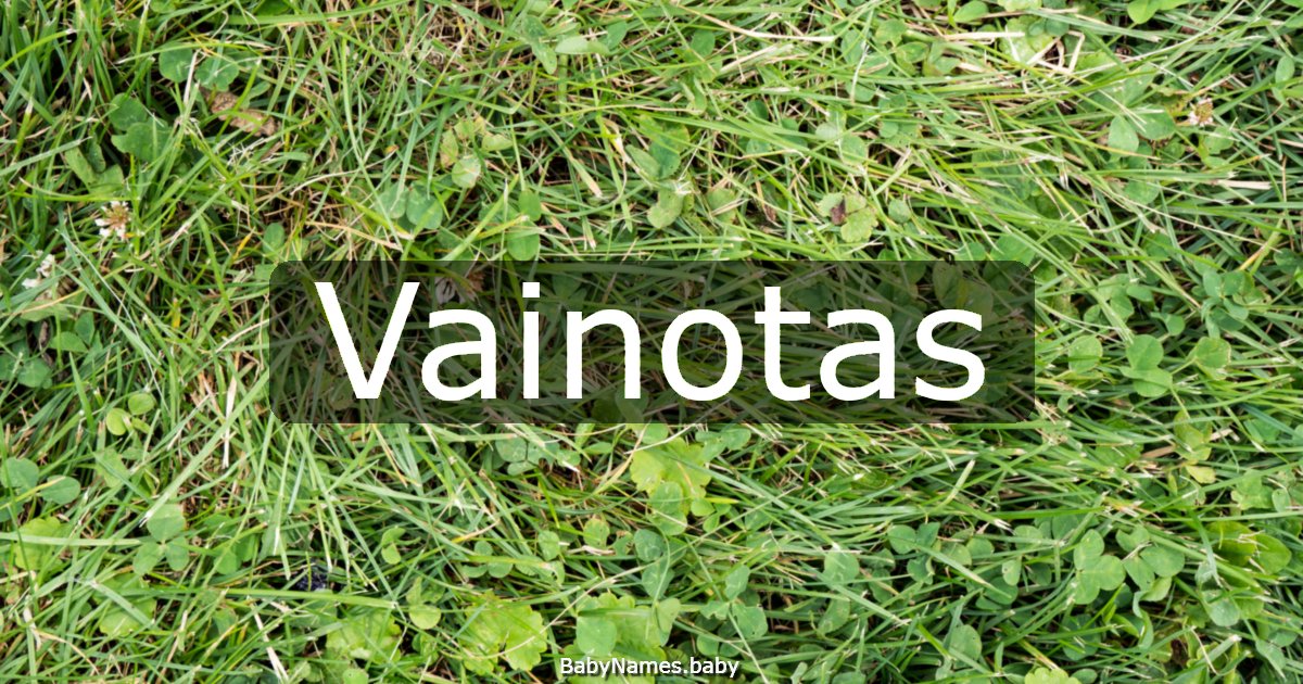 Vainotas