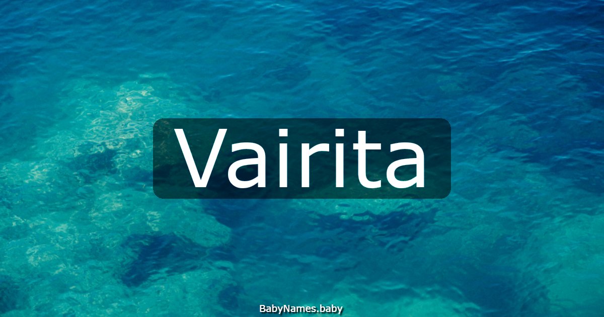 Vairita