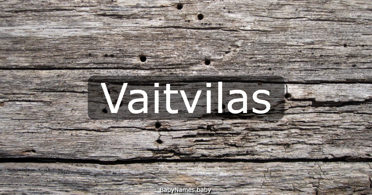 Vaitvilas