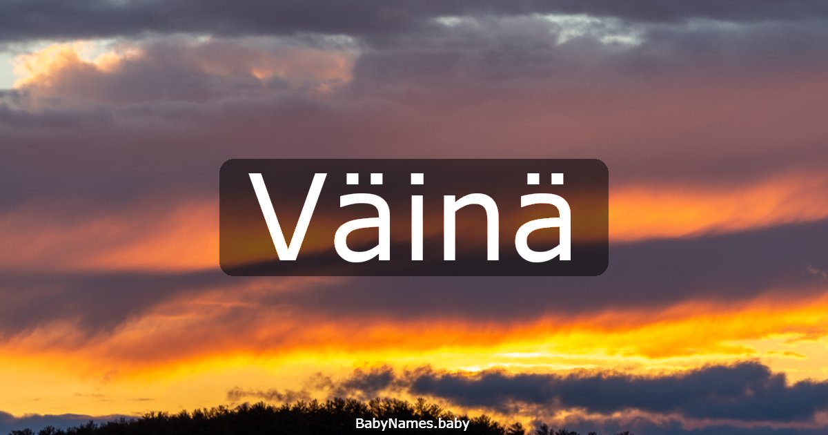 Väinä