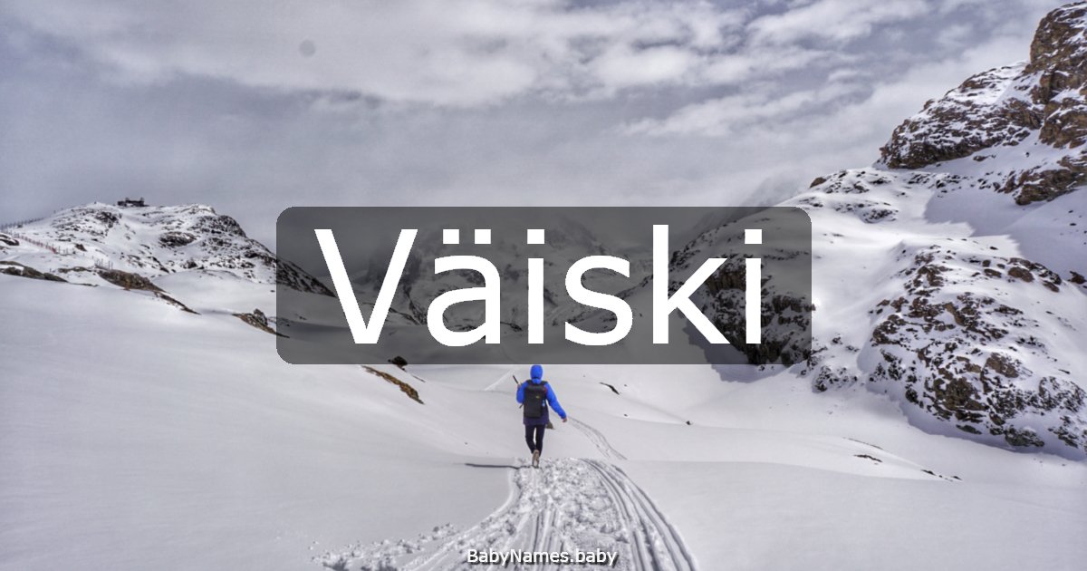 Väiski