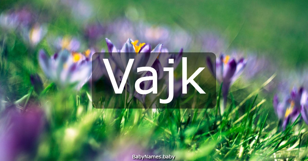 Vajk