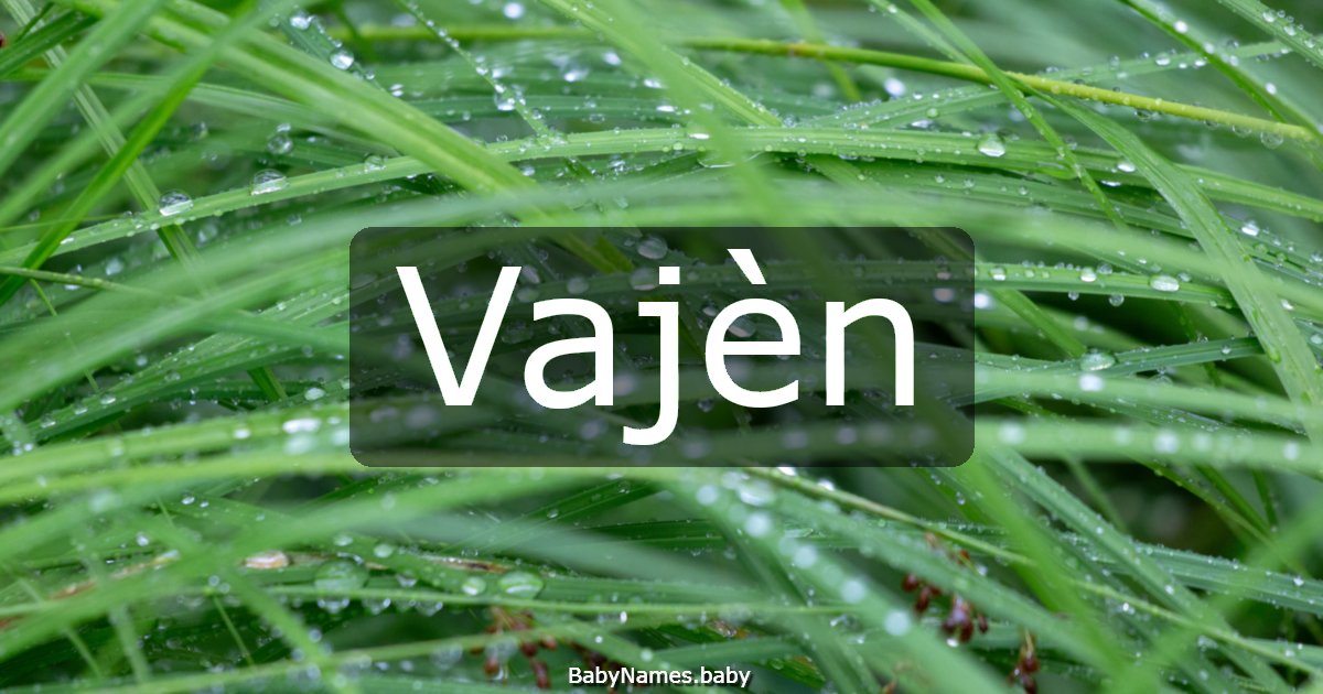 Vajèn