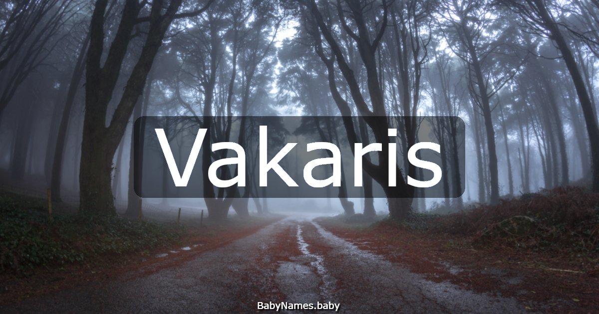 Vakaris