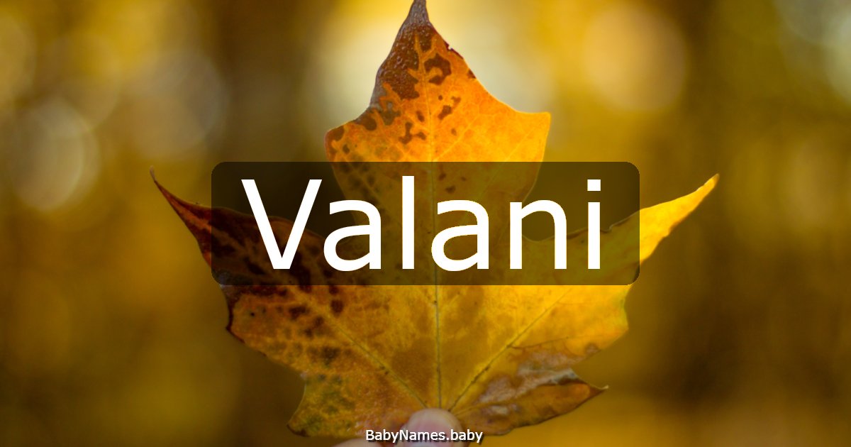 Valani