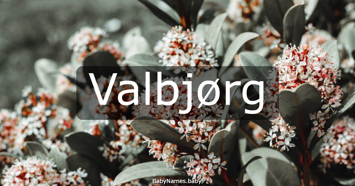 Valbjørg